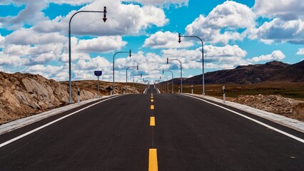 Fototapeta premium road in the mountains