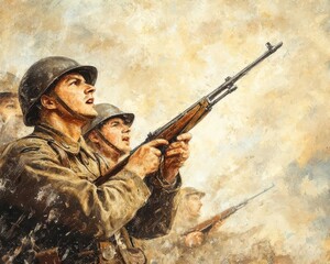 polands troops repeling the german invasion in september 1939