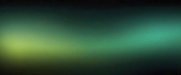 Fototapeta premium black and green gradient blur background