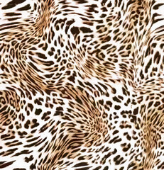 leopard pattern seamless fashionable design for print clothes, paper, fabric. leopard spots
