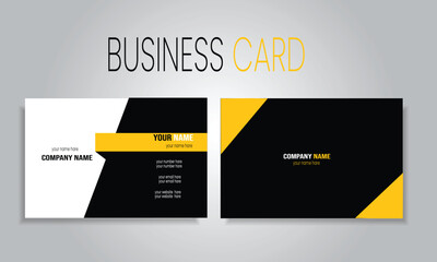 Corporate business card templet design 
