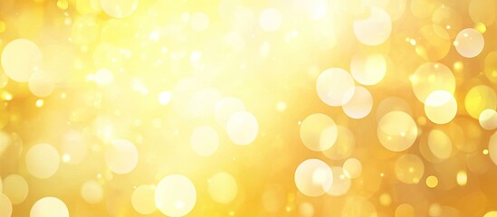 A soft, golden bokeh background creating a warm and inviting atmosphere.