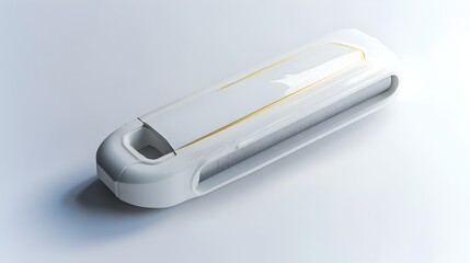 Sleek Correction Tape Functional Elegance in Retro Futuristic Design