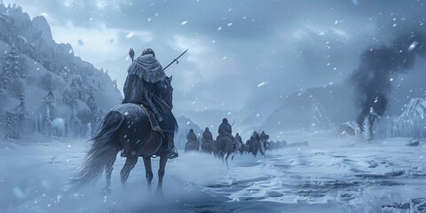 Winter Cavalry Charge