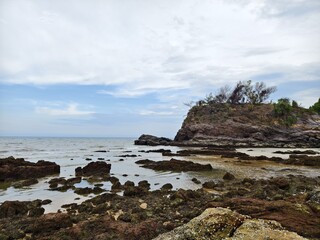 the coast of the sea