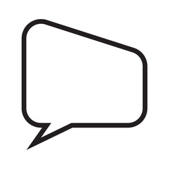 Text Speech Bubble Vector Icon | Speech Bubbles PNG, SVG | Transparent Background Cartoon Bubbles