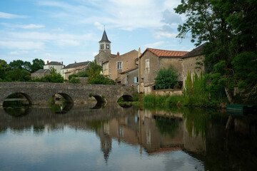 Rivi&egrave;re La Vonne, Sanxay, Vienne, 86, Region Nouvelle Aquitaine, France