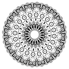 Geometric Mandala Coloring Pages for Calm and Focus