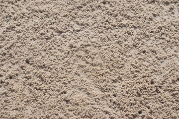 texture of the sand