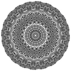 Easy Mandala Coloring Pages for Adults with Fun and Creative Designs