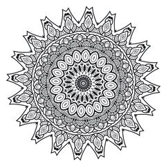 Kaleidoscope Mandala Coloring Pages for Creative Play