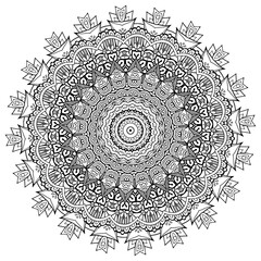 Detailed Mandala Coloring Pages for Creativity