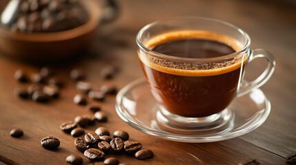 An Americano is a diluted espresso with added hot water