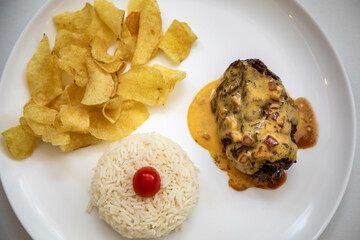 Classic fillet of beef with bernaise sauce