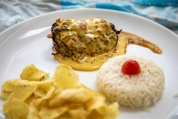Classic fillet of beef with bernaise sauce