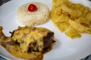 Classic fillet of beef with bernaise sauce