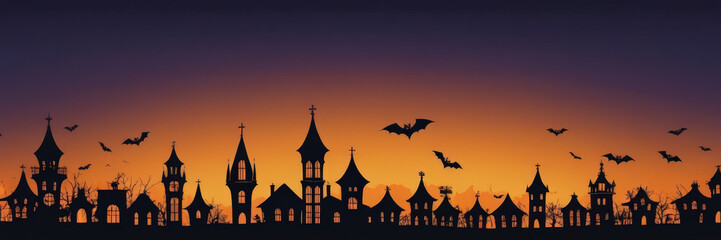 Obraz premium sunset over the river