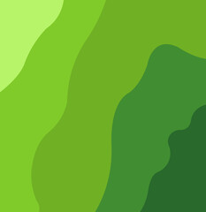 Green wave vector background design. Wallpaper design