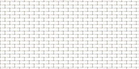 Abstract bathroom wall and floor brick wall texture background. white brick vector illustration texture of the wall with masonry Bricks laid in rows background.	