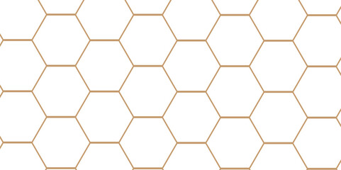 Honeycomb geometric white hexagon creative grid mess cell web design. seamless mosaic and tiles square technology science abstraction digital pattern.