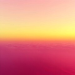 Pink and yellow hues paint the sky at sunset, creating a breathtaking scene of nature's artistry.