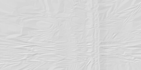 Vector empty white crumple creased blank sheet retro old paper texture. rough vintage wrinkled crumpled  grunge background.