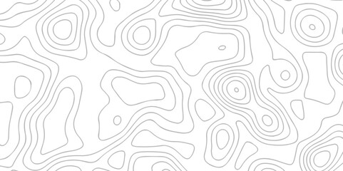 Topography map crave white wave doodle line topo map diagram relief line grid abstract background. geometric Line topography map contour background.	
