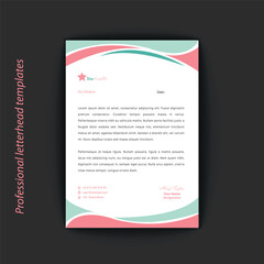 Free victor and corporate business letterhead template