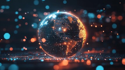 Future Insight: AI-Powered Holographic Globe for Global Forecasting and Analysis