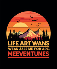 Adventure T-shirt Design