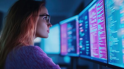 Digital marketer creating a personalized landing page for an ad campaign, symbolizing customization in online marketing Landing page design, Personalized marketing