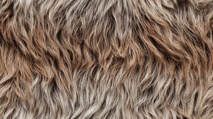 Naklejka premium Rustic Charm: Seamless Goat Fur Textures in Earthy Tones