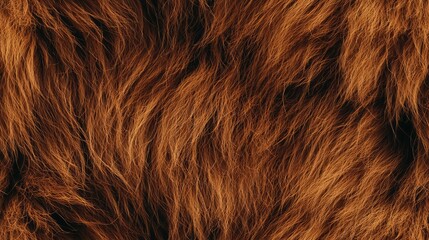 Naklejka premium Majestic Lion Fur: Refined Minimal Representation with Rich Colors and Soft Textures