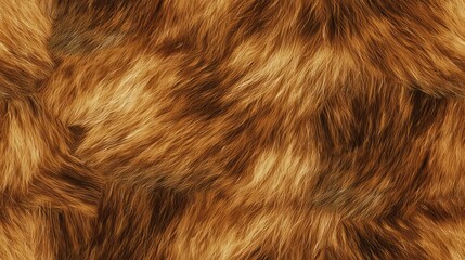 Fototapeta premium Cozy Hamster Fur Seamless Design with Rich Browns and Soft Textures