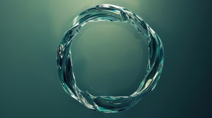 Abstract wallpaper features a circle. The background is colorful and decorative.