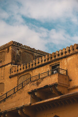 Amber Palace Amer Fort, Rajasthan, India. Built in 1592