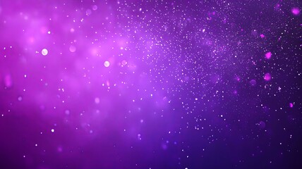 Fototapeta premium Banner Purple Firework celebrate anniversary happy new year 2024, 4th of july holiday festival. Banner Purple firework night time National holiday. Violet firework New year 2025 festival copy space