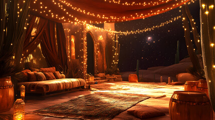 the interior of the hotel