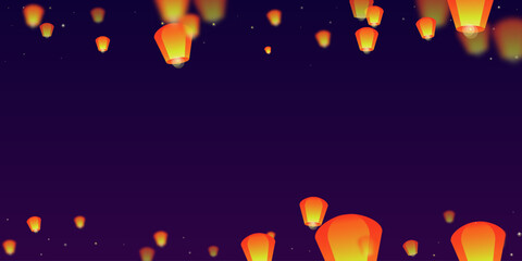 Chiang Mai celebration of Loy Krathong.