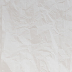 Texture Of Crumpled White Paper