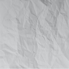 Texture Of Crumpled White Paper