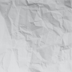 Texture Of Crumpled White Paper