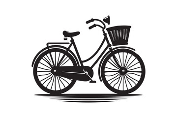 Get Premium Bicycle Silhouette Vector Illustrations for Web & Print