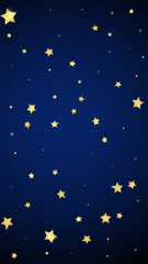 Magic stars vector overlay.  Gold stars scattered