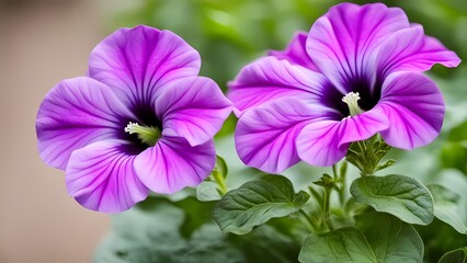 Fototapeta premium flowers in a garden