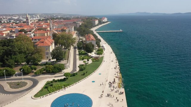 Zadar&rsquo;s Monument to the Sun, Sea Organ, and Peninsula