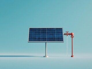 Solar-powered desalination device for remote areas, innovative engineering solution for water scarcity