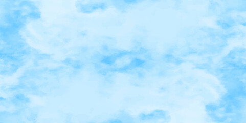 Abstract white and blue color frozen ice surface design background. oft sky blue watercolor sky and clouds, Light blue background with watercolor. gradient light white sky background with clouds.	