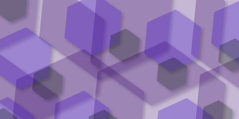 Obraz premium Abstract purple hexagonal luxury background. Purple hexagons art bg. Vector illustration design for business presentation, banner, cover, web, flyer, card, poster, game, texture, slide, magazine, 