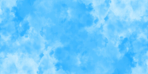 Abstract white and blue color frozen ice surface design background. oft sky blue watercolor sky and clouds, Light blue background with watercolor. gradient light white sky background with clouds.	